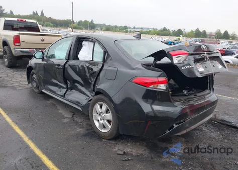 2021 Toyota Corolla Le из США, поврежденный, VIN 5YFEPMAE9MP211129